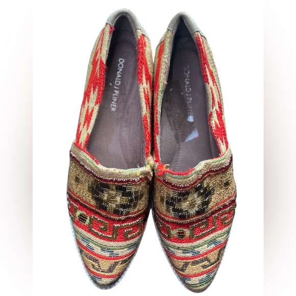 Donald Pliner | Size 7 Balisp Beaded Loafer/Slip-On - Picture 2 of 7